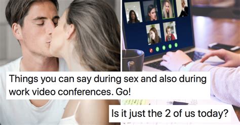 simply 23 very funny things you can say both during sex and work video