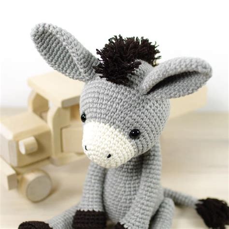 donkey crochet pattern  kristi tullus crochet horse crochet