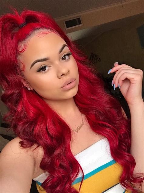 The 25 Best Red Weave Hairstyles Ideas On Pinterest Red