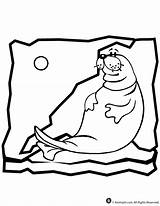 Coloring Seal Pages Animal Library Clipart Jr Line Popular sketch template