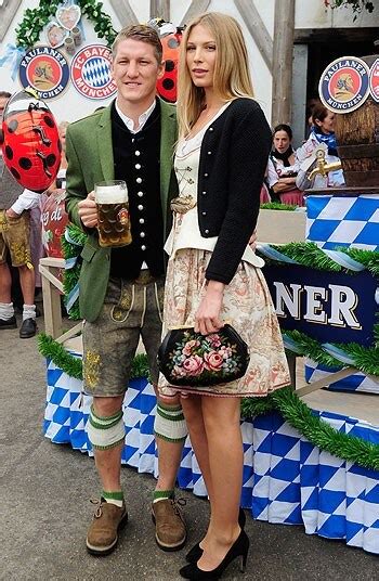 bayern munich don their lederhosen and party at oktoberfest in pictures