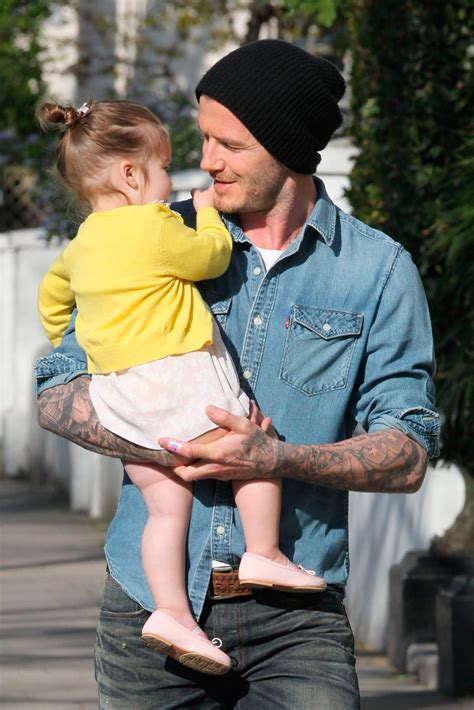 david beckham gushes about harper beckham in new interview