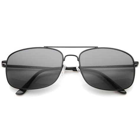 classic men s square wired metal aviator sunglasses zerouv