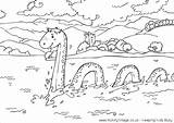 Ness Loch Monster Coloring Colouring Scotland Pages Lago Activityvillage Sheets Activity Monstre Kids Print Drawing Coloriage Dessin Children Getdrawings Du sketch template