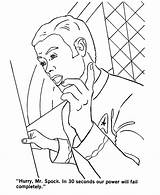 Coloring Pages Star Trek Spock Sulu Twins Mr Enterprise Sheets Activity Reports Status Movie Getdrawings Getcolorings Template Book sketch template