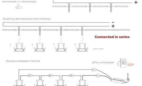 recessed  light wiring diagram wiring recessed lights  series diagram favorite wiring