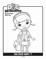 Doc Mcstuffins Disney Coloring Pages Printable Print Summer Cartoon Birthday Visit Mom Kids Wish Choose Board sketch template
