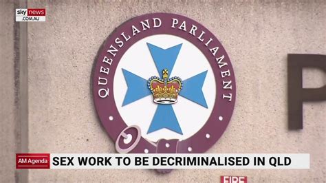 Sex Work To Be Decriminalised In Queensland The Australian