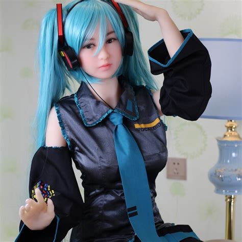 japanese anime hatsune miku cosplay full size 165cm with metal skeleton