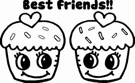 bff coloring pages  print fresh coloring page pretty cupcake coloring