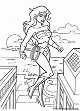 Coloring Woman Wonder Pages Info Book Superhero sketch template