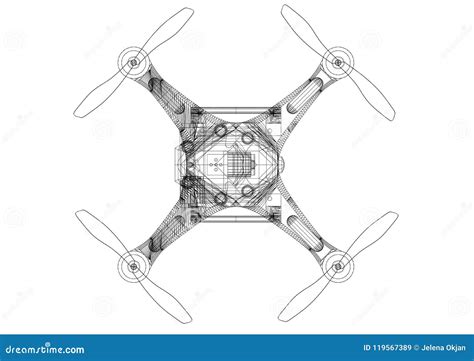 drone blueprint  scale stock photography cartoondealercom