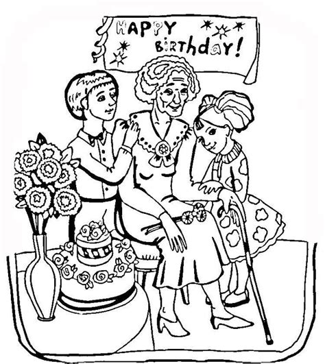 birthday coloring pages  coloring pages collections
