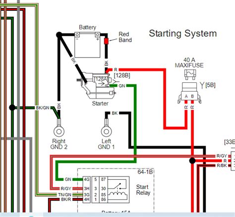 wiring  starter motor harley davidson forums