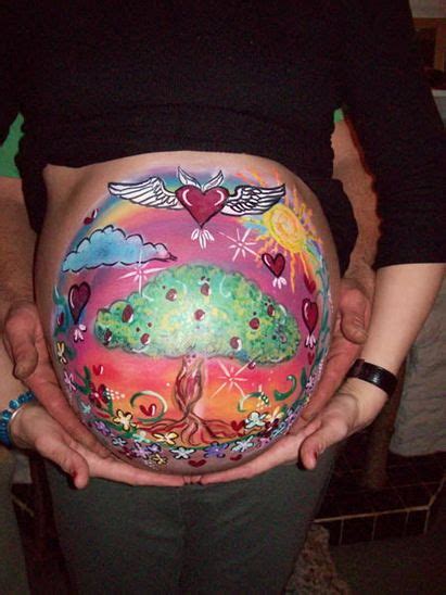 Belly Pics Belly Art Belly Bump Bump Painting Painting Tattoo