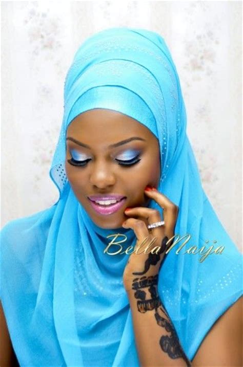 nigerian bride bellanaija weddings bellezza faces makeup abuja 15 hijab makeup