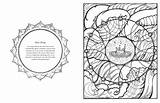 Sacred Geometry Coloring Book sketch template
