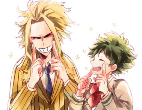 All Might And Deku Tumblr