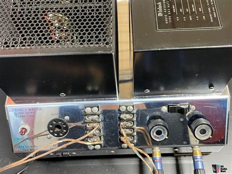 mcintosh mc solid state power amplifier photo   audio mart