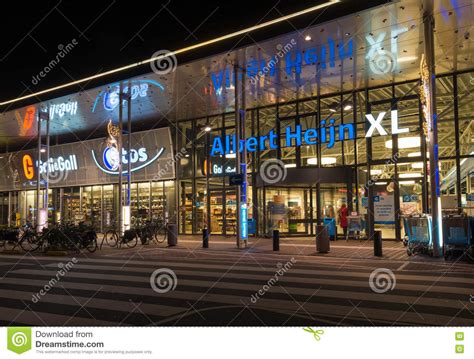 albert heijn supermarket editorial stock image image  netherlands