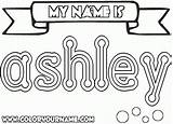 Name Coloring Pages Printable Names Color Own Ashley Girls Girl Print Definition Super Only Getdrawings Getcolorings Popular Coloringhome Pdf Tags sketch template