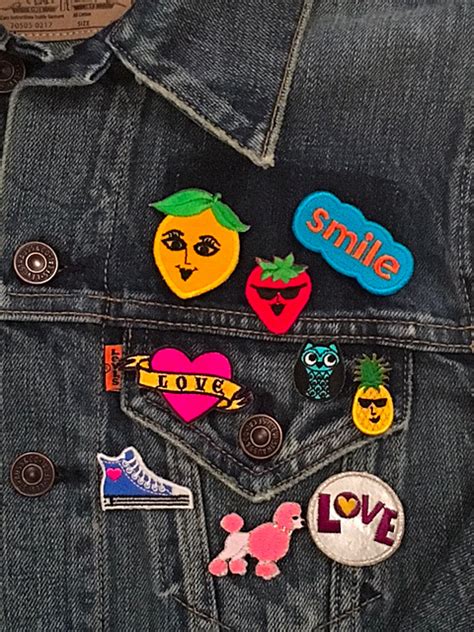 Love Tattoo Patch Pin Jean Jacket Patches
