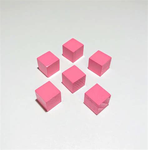 cm pink cubes montessori pink smallest cube pink cube replacement