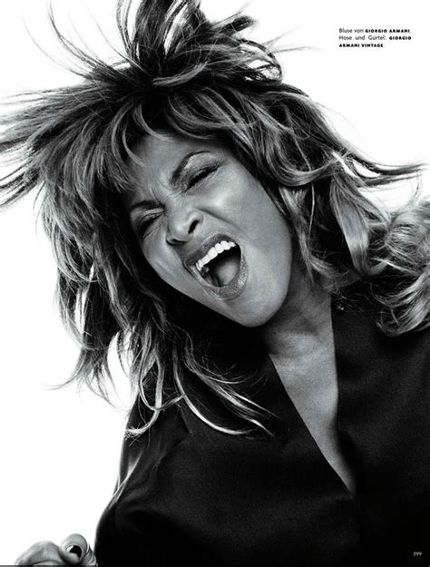 Tina Turner Vogue Germany Актрисы Фотосессия и Певицы