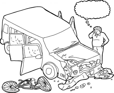 car accident drawing  getdrawings