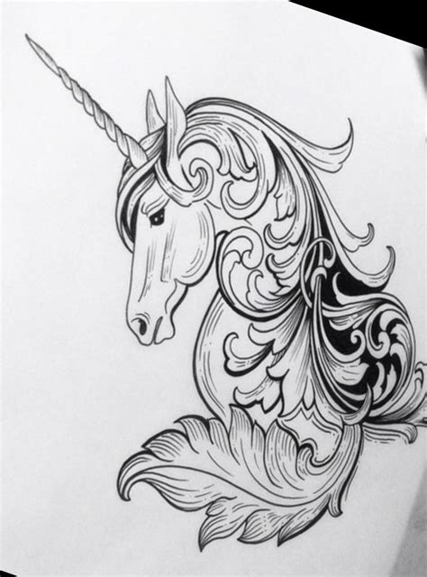pin  caitlin draper   tattoo ideas unicorn tattoos unicorn