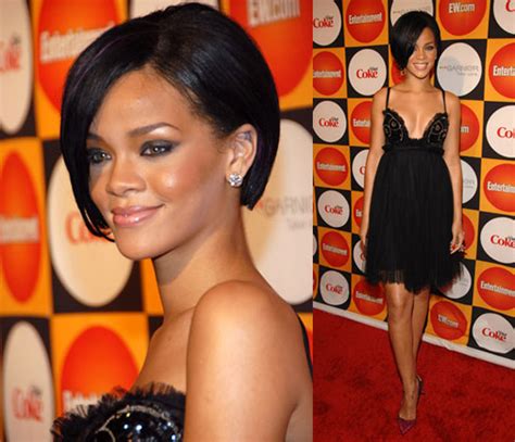 Dneteralep Rihanna Short Hair Back View