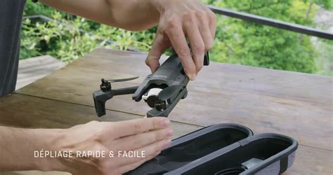 sur drone  parrot anafi noir drone photo video achat prix fnac