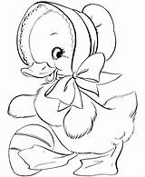 Coloring Pages Animated Duck Easter Baby Chicks Popular Gif sketch template