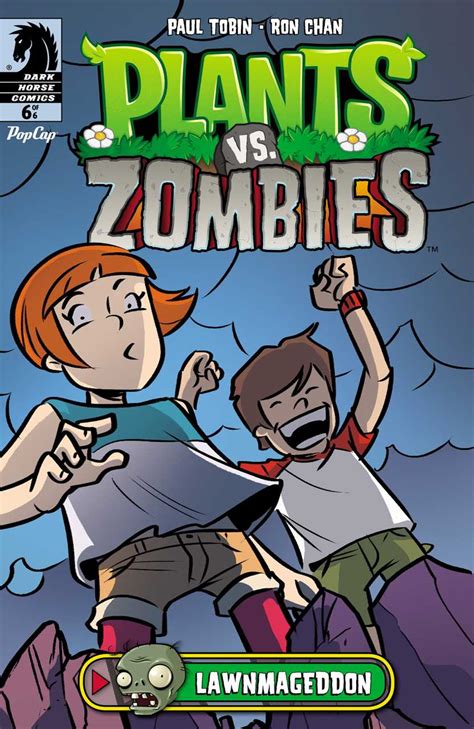 plants vs zombies lawnmageddon 6 issue