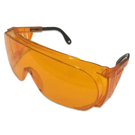 uvex ultraspec orange uv safety glasses