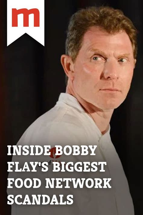 man   white shirt   words  bobby flays biggest food