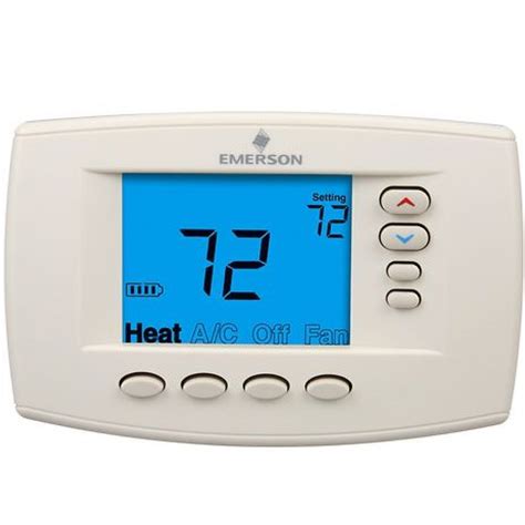 blue  series programmable touchscreen thermostat shop programmable thermostats metalworks