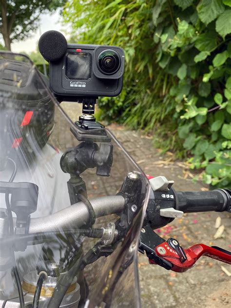 test actioncam  mit der gopro hero  black  motorrad bremspunkt