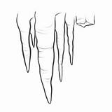 Icicle Icicles Draw Designlooter sketch template