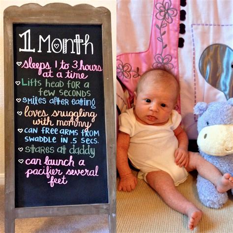 month baby chalkboard baby month  month baby milestone