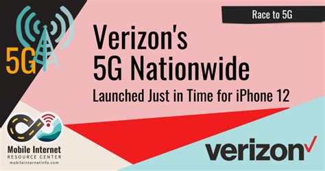 Verizon Rolls Out 5g Nationwide To Support Iphone 12 Launch Mobile