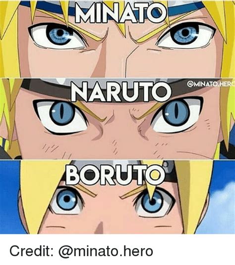 Minato Qminato Her Naruto Boruto Credit Meme On Me Me