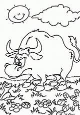 Taureau Bull Coloring Pages Coloriage Imprimer Coloringpages1001 Dessin sketch template