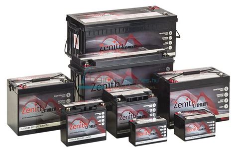 zenith lithium akkumulator  ah akkumulatorok elektromos felszerelesek hajofelszereles