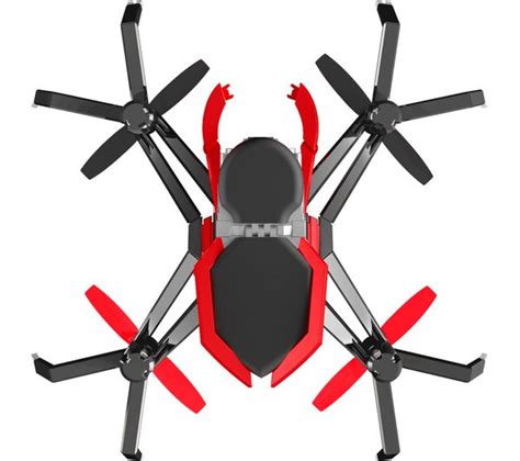 buy vivid spider drone  controller black red  delivery currys