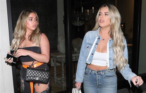 Brielle Biermann S Sister Ariana Wears Bizarre Ensemble In Los Angeles