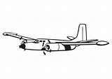 Propeller Aeroplane Coloring Pages Large Edupics sketch template