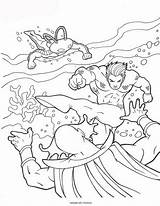 Aquaman sketch template