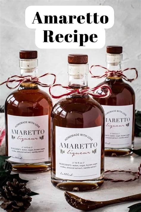 homemade amaretto recipe aimee mars