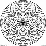 Coloring Cool Pages Designs Geometric Circle Print Pattern Color Drawing Patterns Mandala Printable Adults Kids Abstract Big Five Getcolorings Relaxing sketch template